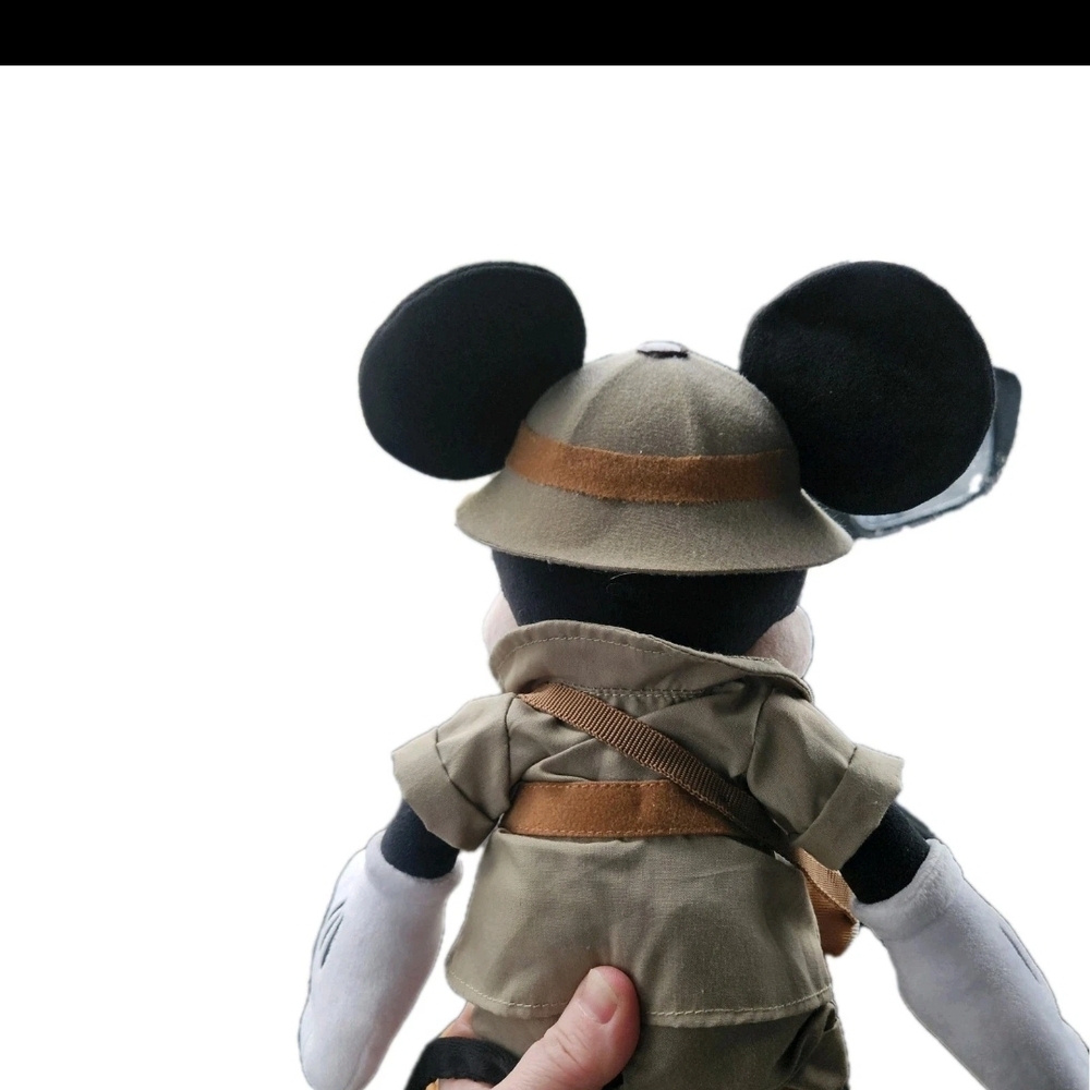 Disney Mickey Mouse Safari Plush with Tan and Brown Outfit - Picture 5 of 6